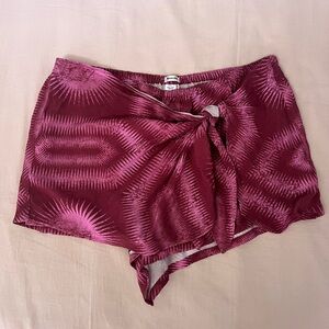 COPY - Urban Outfitters Kimchi Blue Patterned Wrap Skirt